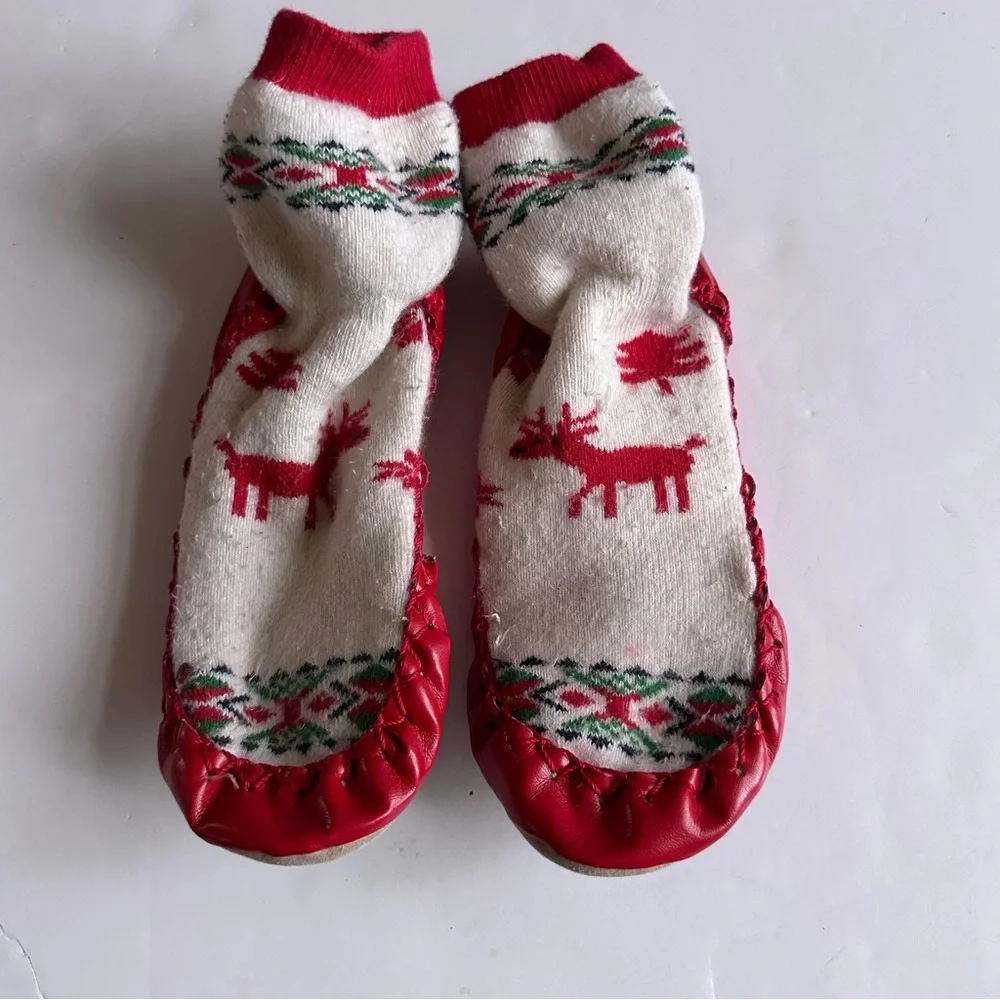 Hanna Andersson oh Deer Swedish Moccasins Slippers